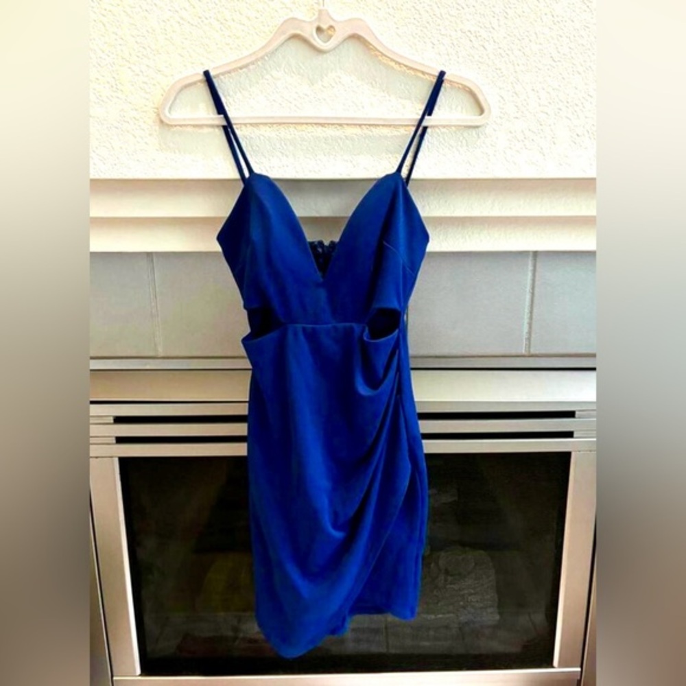 WINDSOR Elegant Blue Mini Dress XS